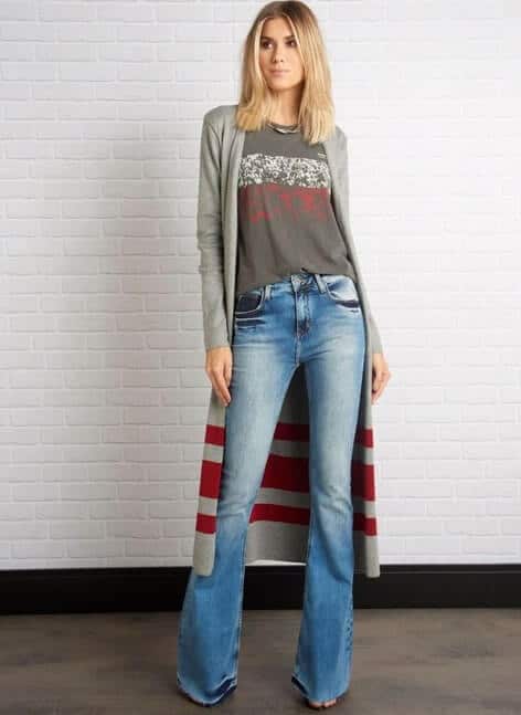 Como criar looks versáteis com calça flare e diferentes tipos de bota