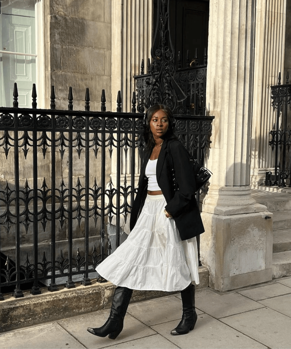 5 Maneiras de Usar Saia Midi com Botas