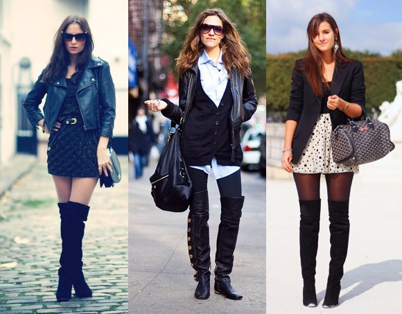 Como usar botas over the knee sem errar
