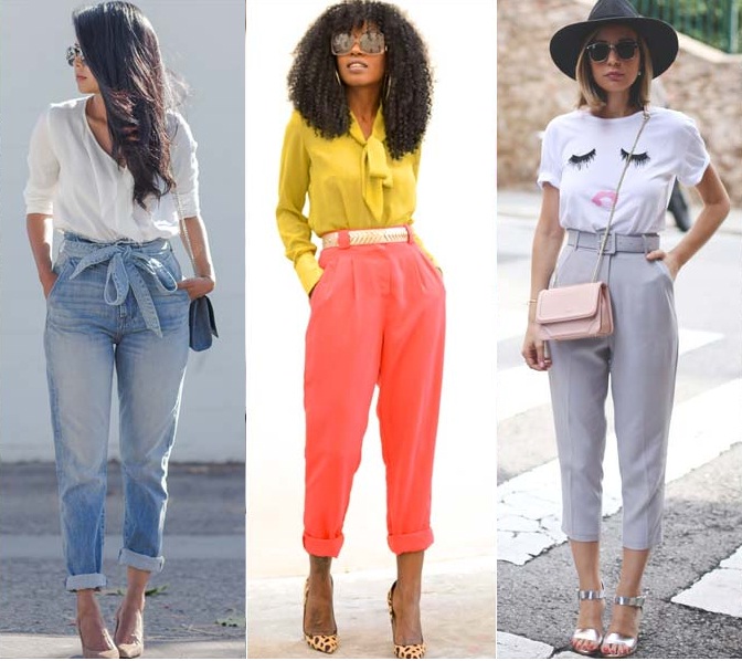 Como usar calça clochard: dicas para marcar a cintura