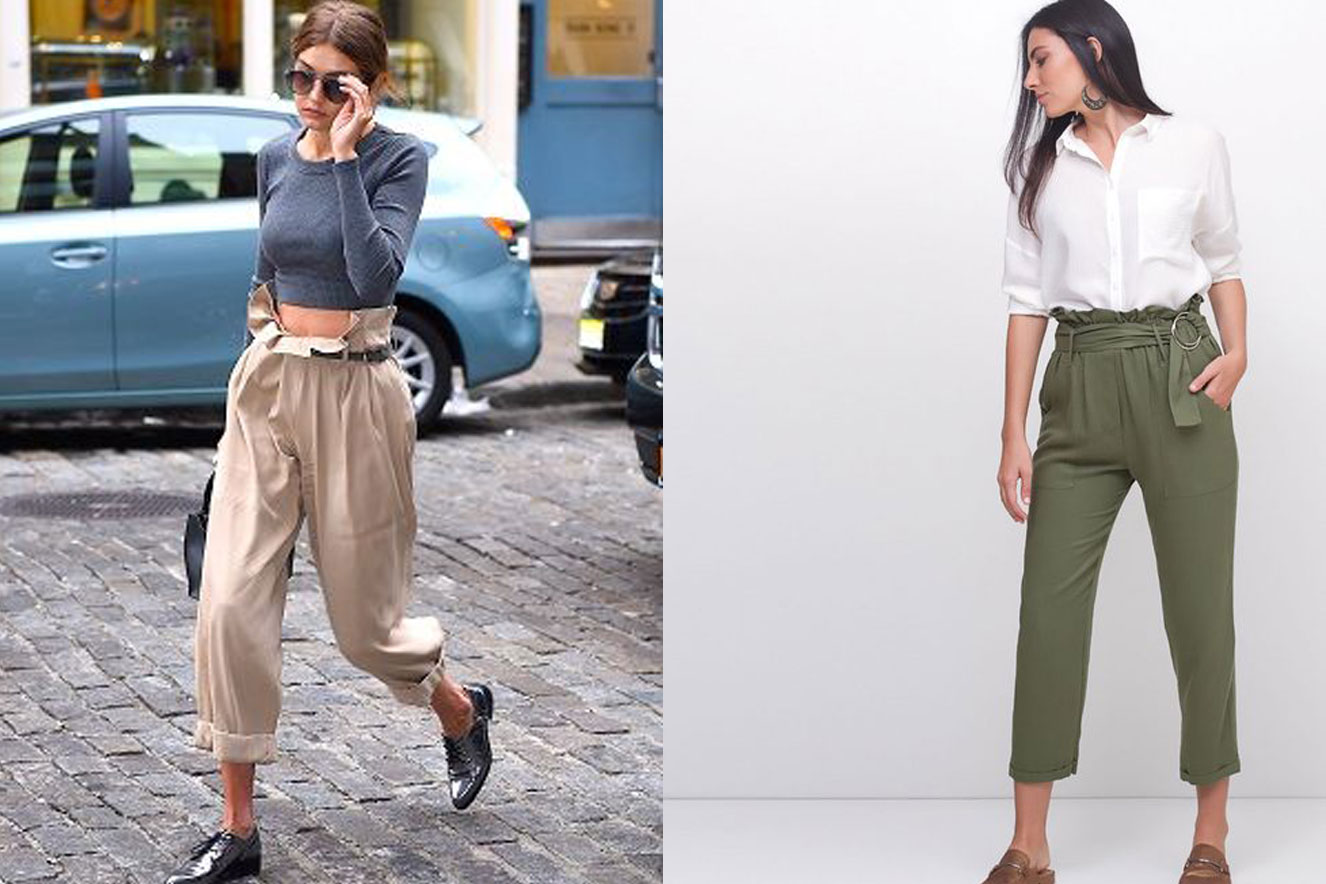 Como usar calça clochard: dicas para marcar a cintura