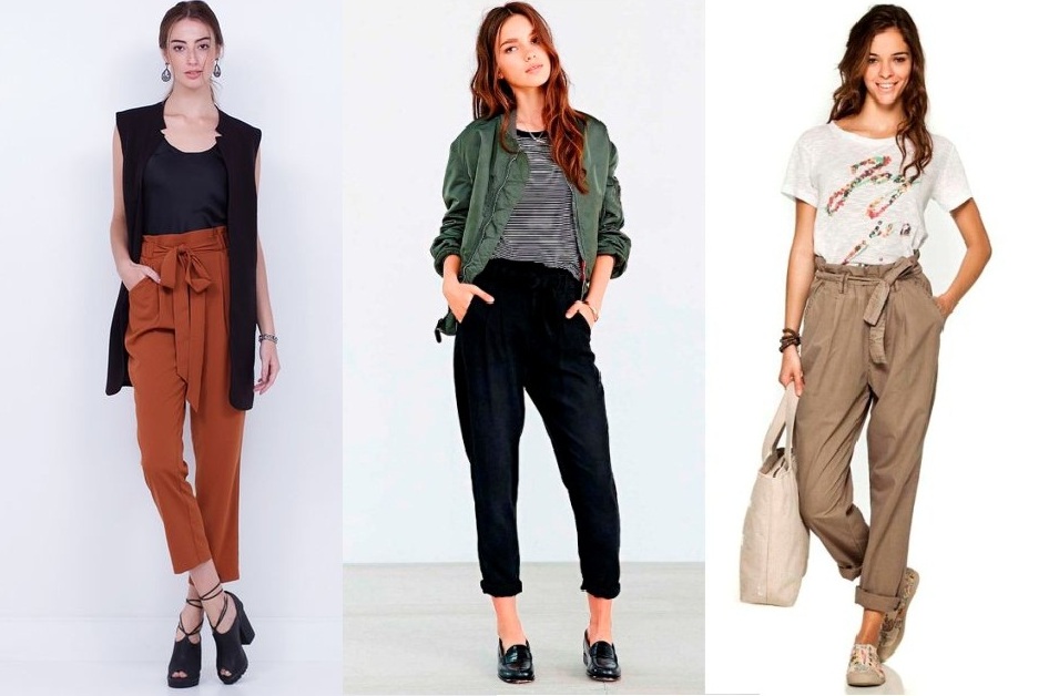 Como usar calça clochard: dicas para marcar a cintura