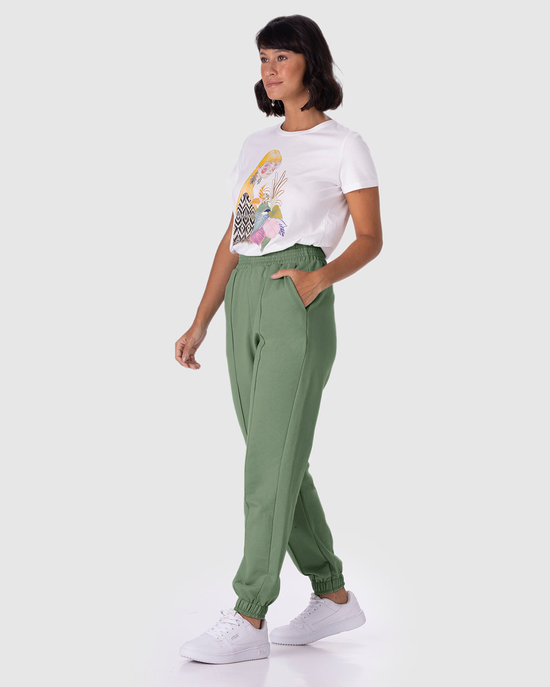 Tecidos ideais para calça jogger profissional