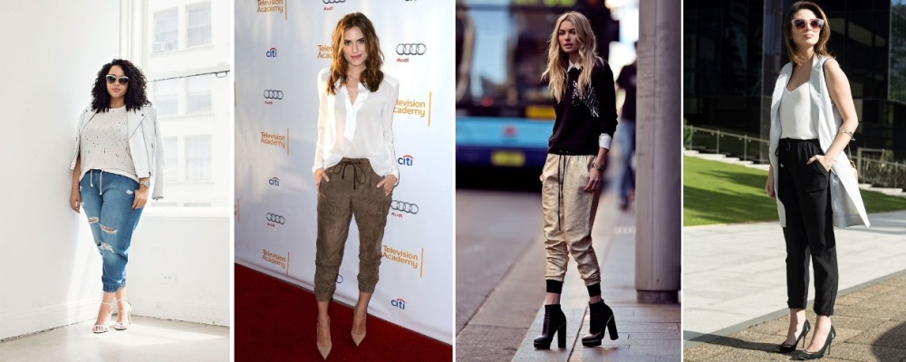 Cores e estampas estratégicas para calça jogger corporativa