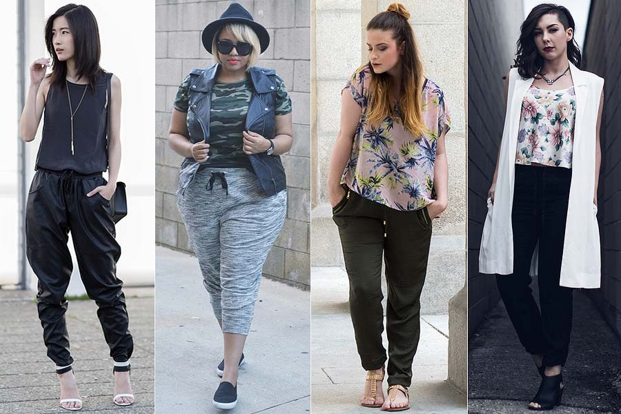 Sapatos que elevam o look com calça jogger