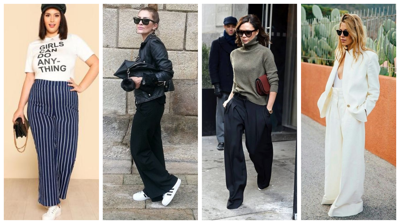 Blusas para usar com calça pantalona preta