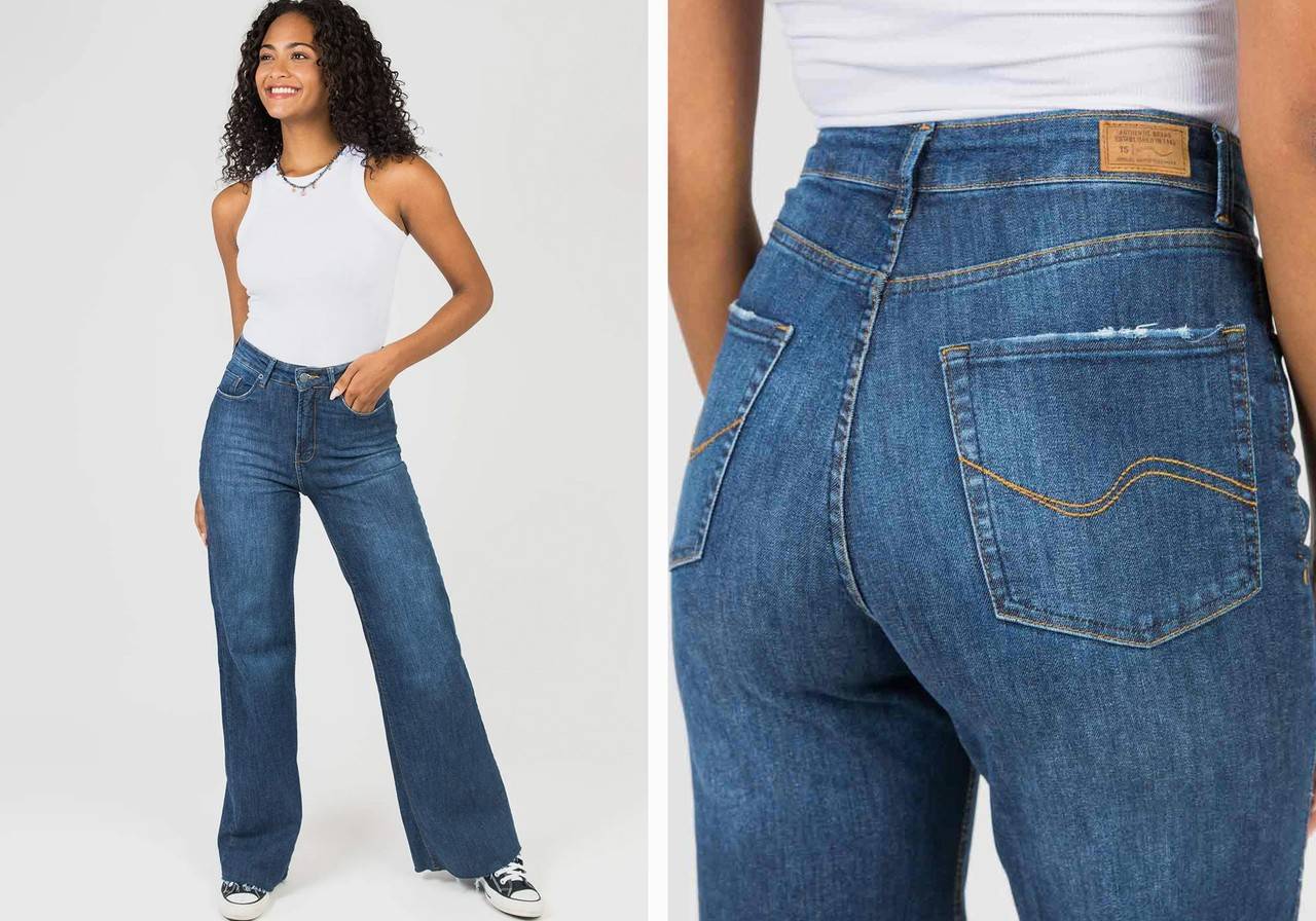 calça wide leg combinações