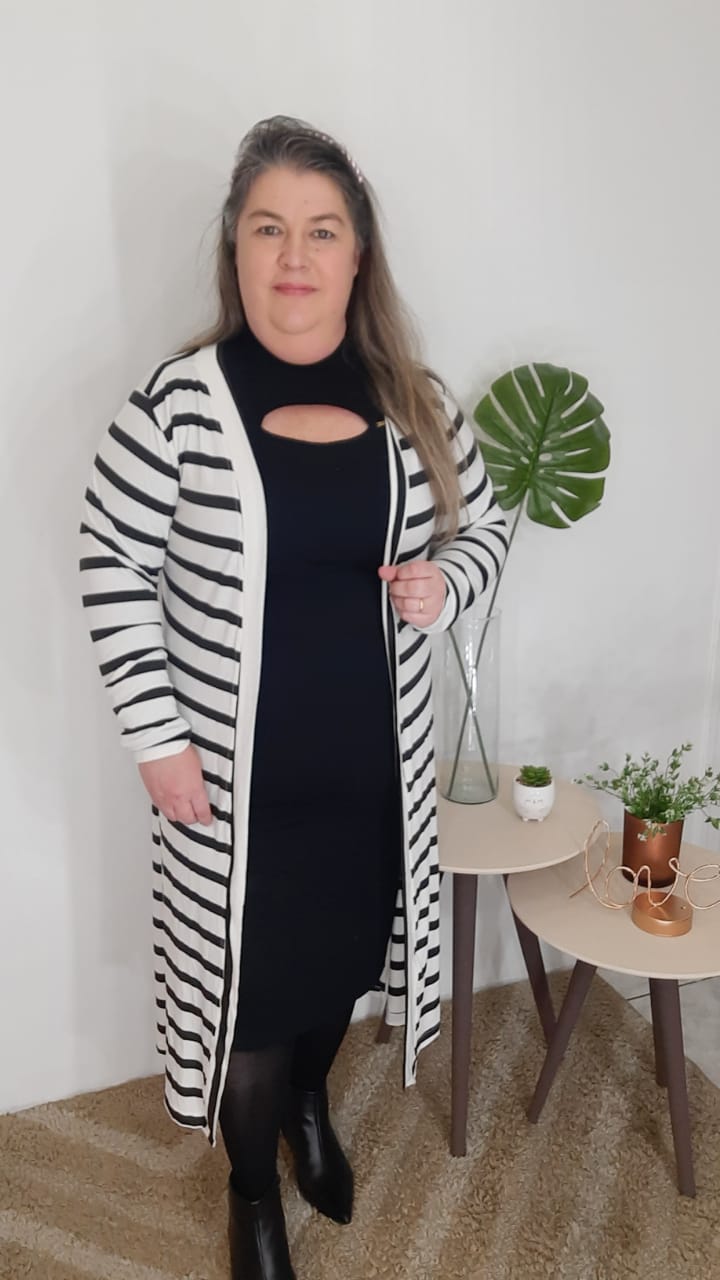 Como usar cardigan feminino longo (maxi cardigan)