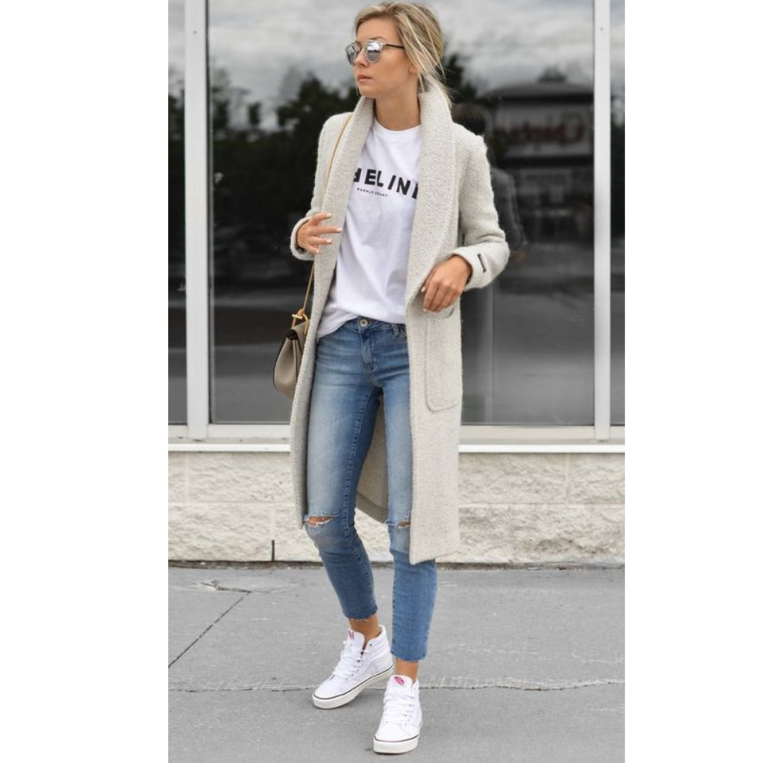 Como usar cardigan feminino longo (maxi cardigan)