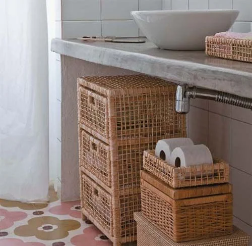 Como escolher o cesto de palha ideal para o seu banheiro