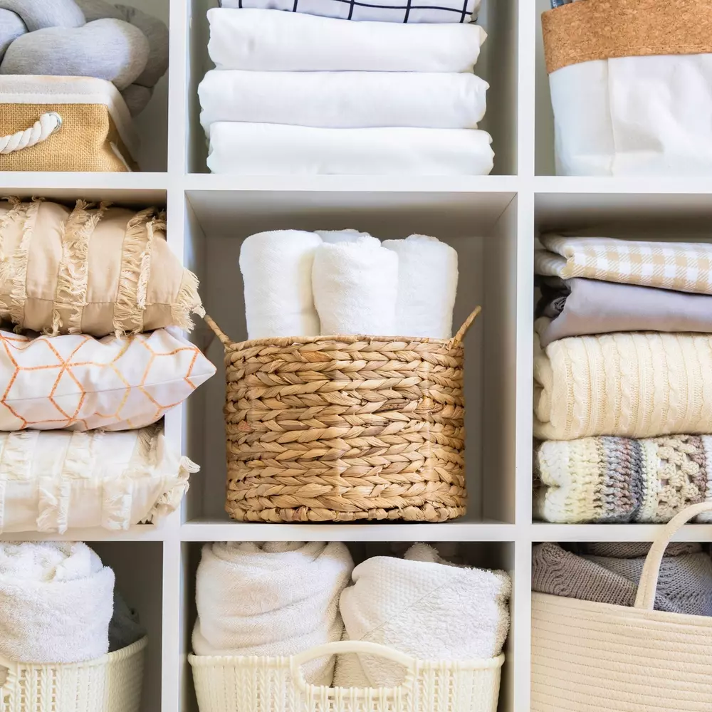 cestos de bambu para cozinha