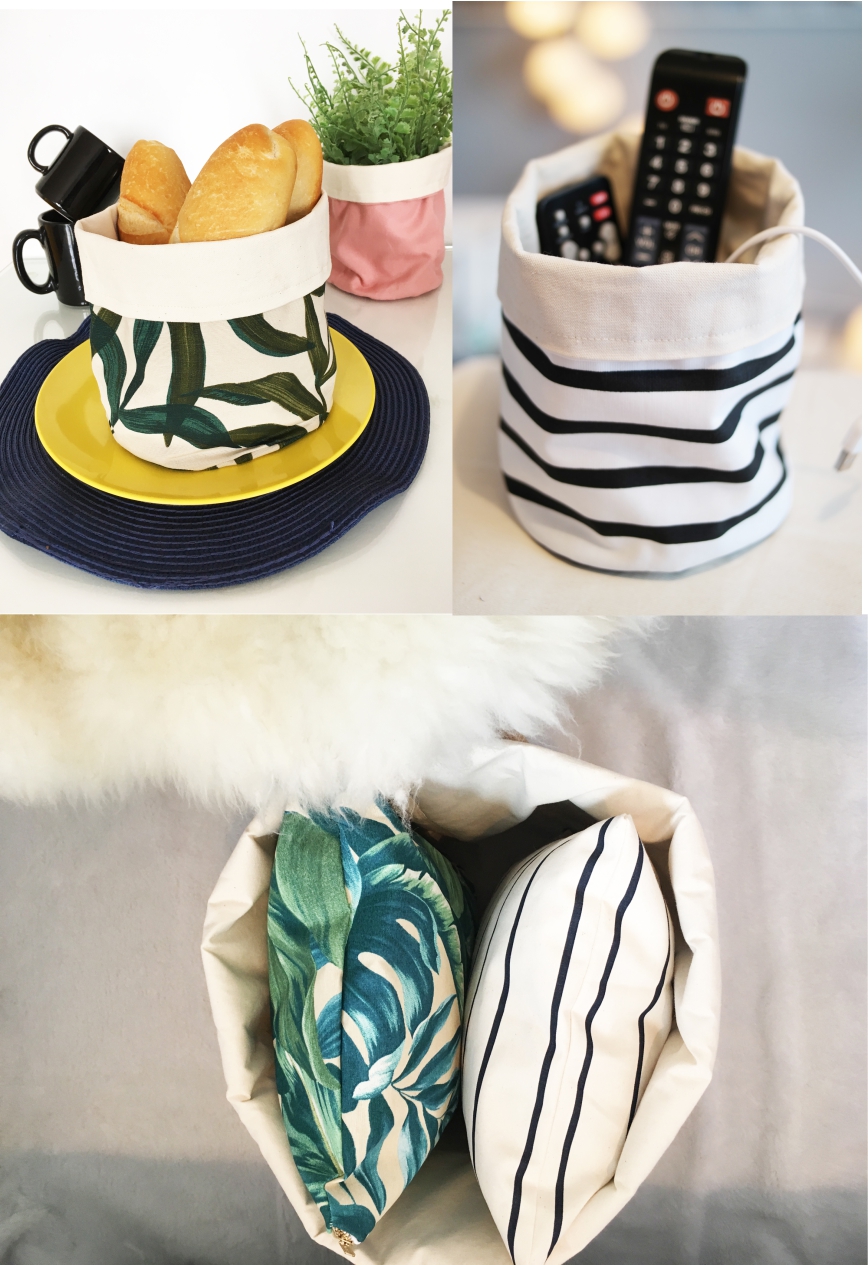 Como usar cestos organizadores na decoração da casa