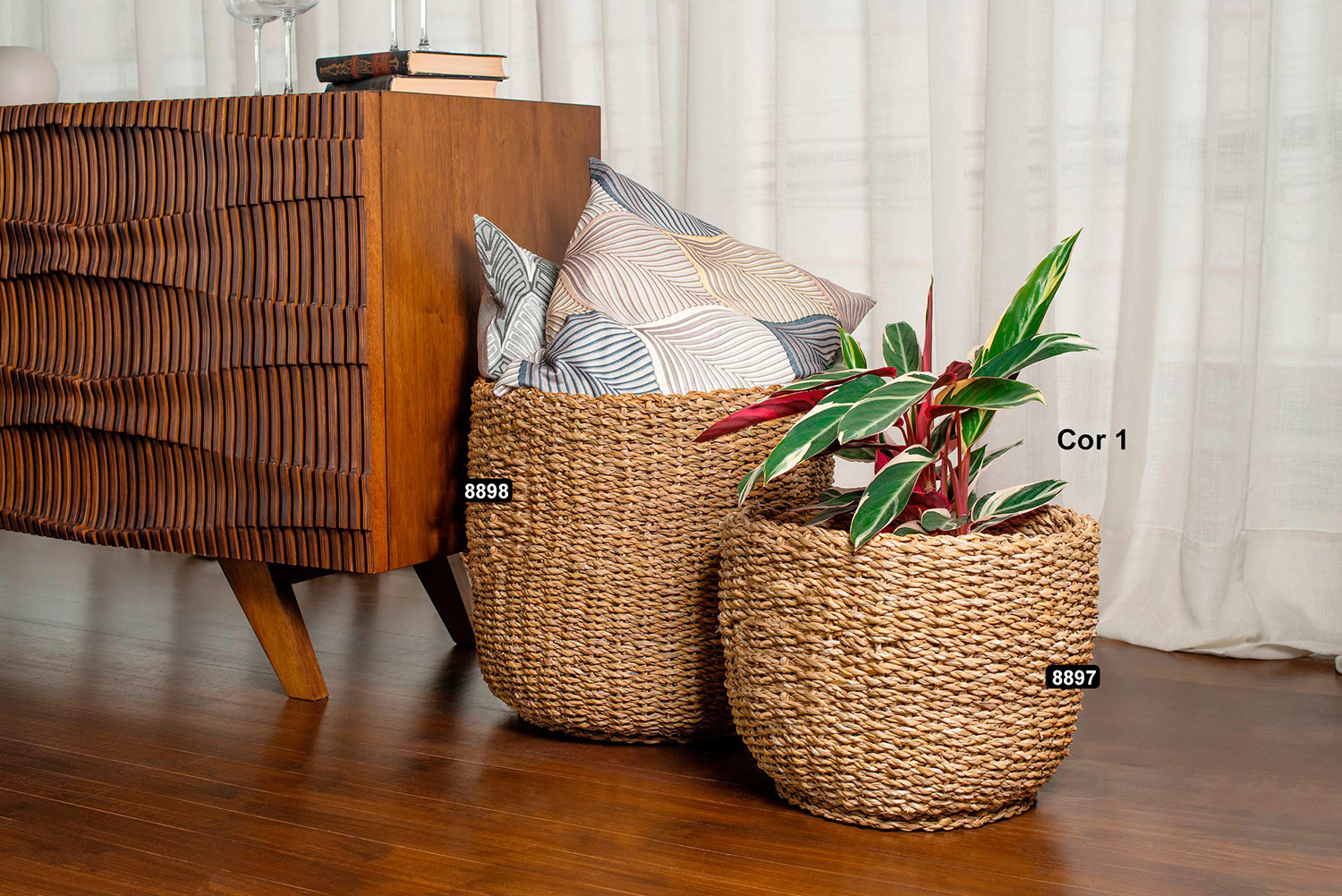 onde comprar cestos decorativos online