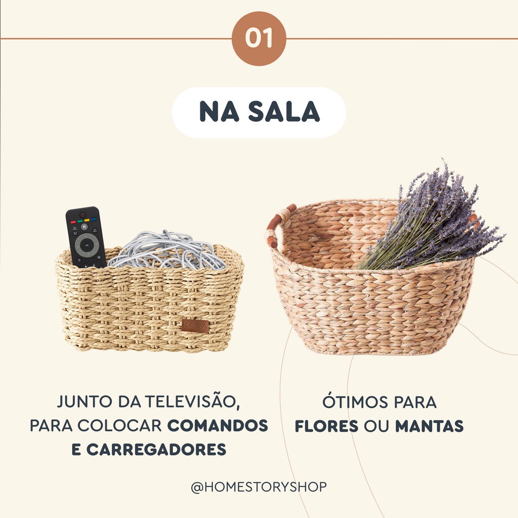 onde comprar cestos decorativos online