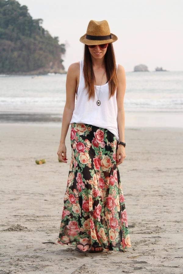 Acessórios essenciais para um look de verão com chapéu panamá