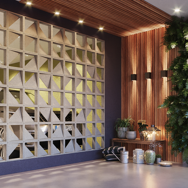 Como usar cobogós na decoração e divisão de ambientes