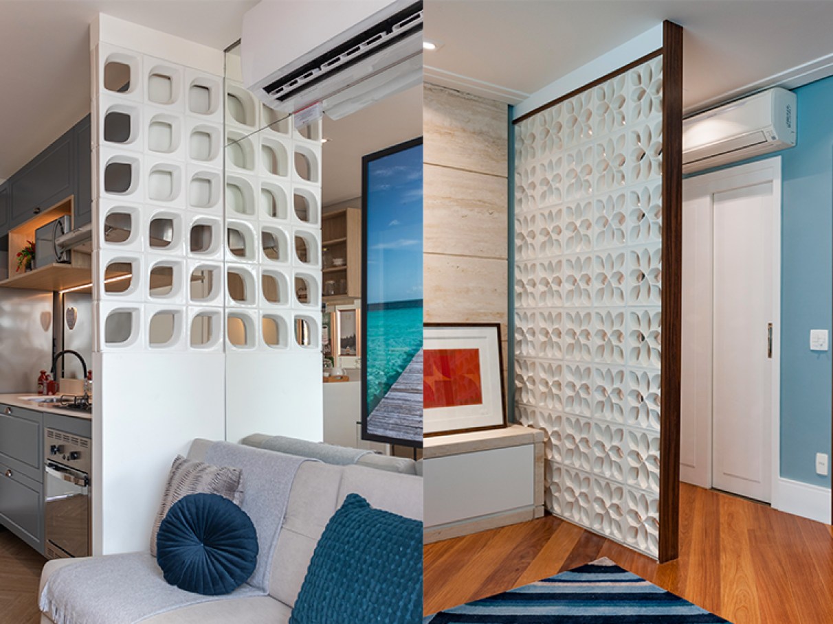 Como usar cobogós na decoração e divisão de ambientes