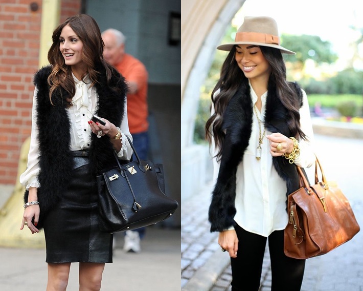 5 Maneiras de Usar Colete de Pelo Fake em Looks Casuais