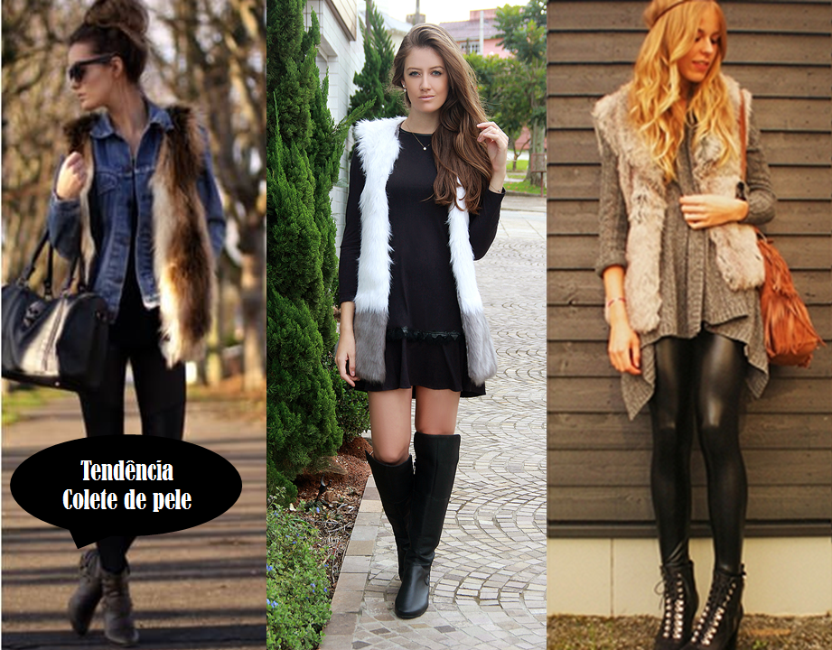 Tendências de Moda: A Volta do Colete de Pelo Sintético