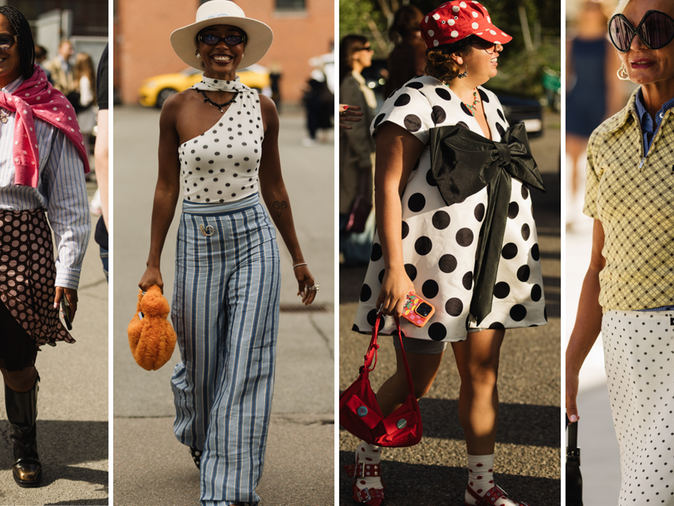 Como usar estampa poá (bolinhas) de forma atual