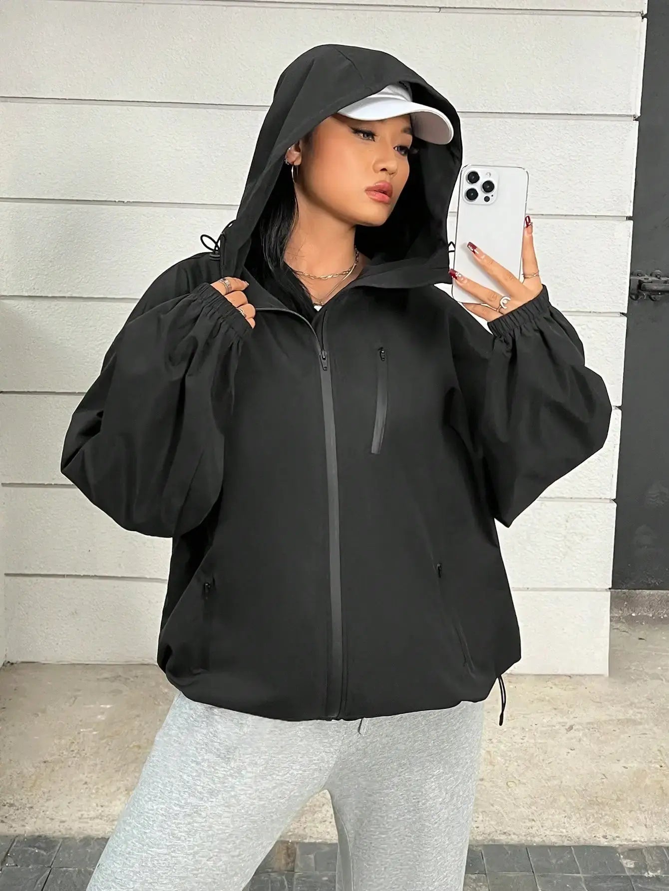 Como usar jaqueta corta-vento feminina (windbreaker)