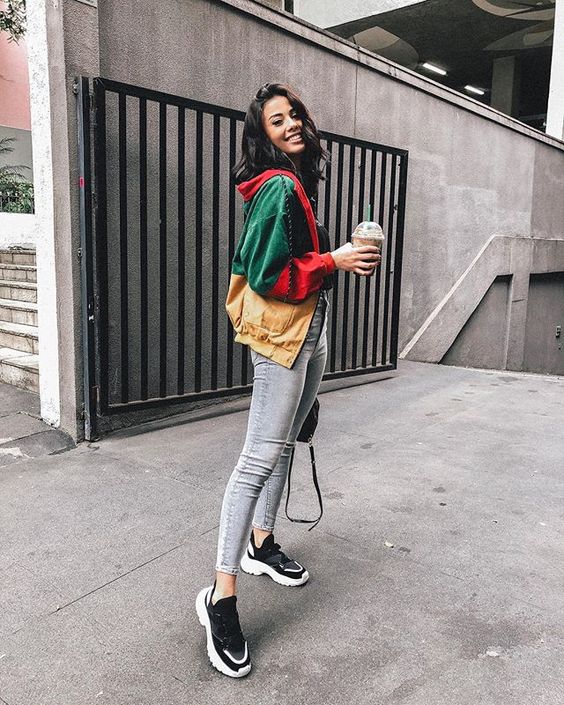 Como usar jaqueta corta-vento feminina (windbreaker)