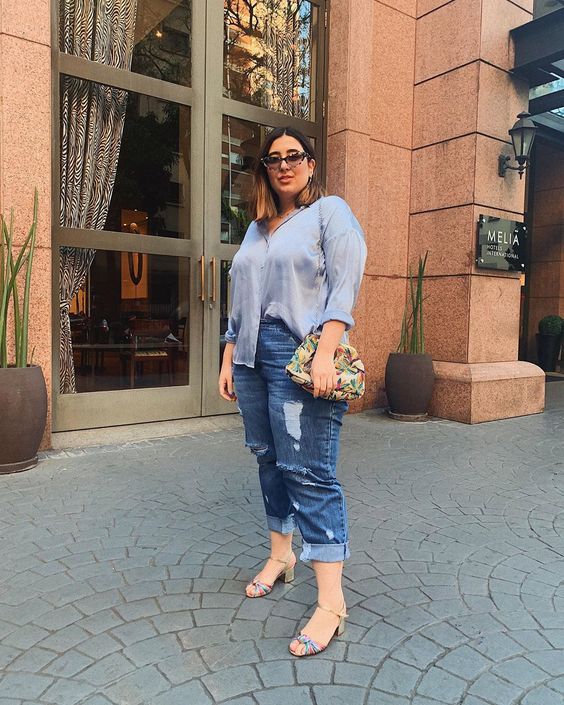 tendências de looks all denim 2026