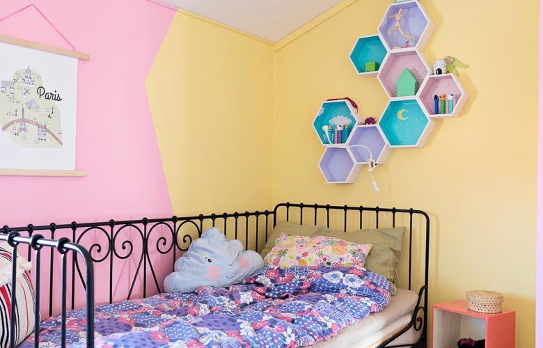 nichos coloridos baratos para quarto infantil onde comprar