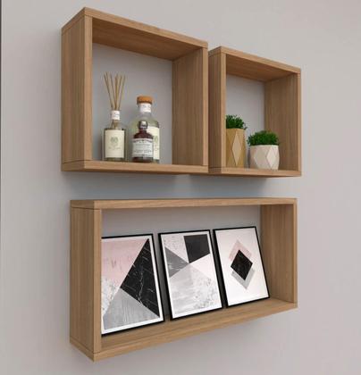 como usar nichos de madeira na decoração do quarto