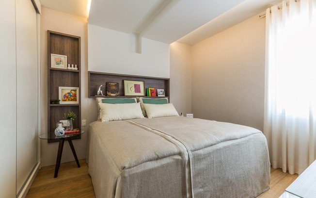 instalação e medidas de nichos de madeira