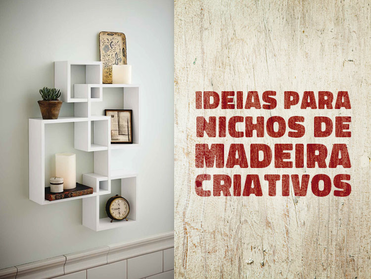 instalação e medidas de nichos de madeira