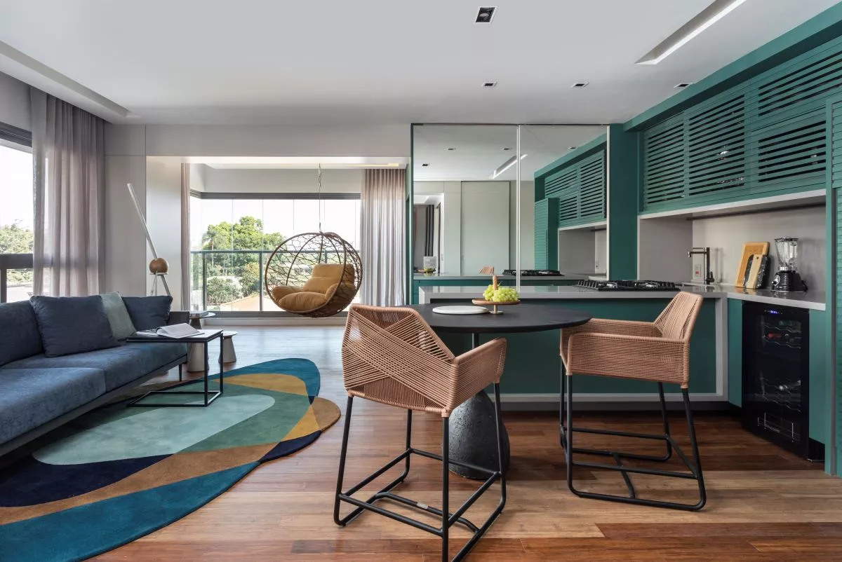 cores frias e quentes para ambientes