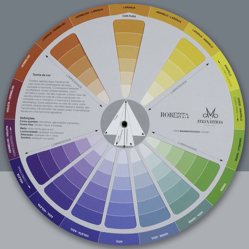 dicas de estilo com círculo cromático