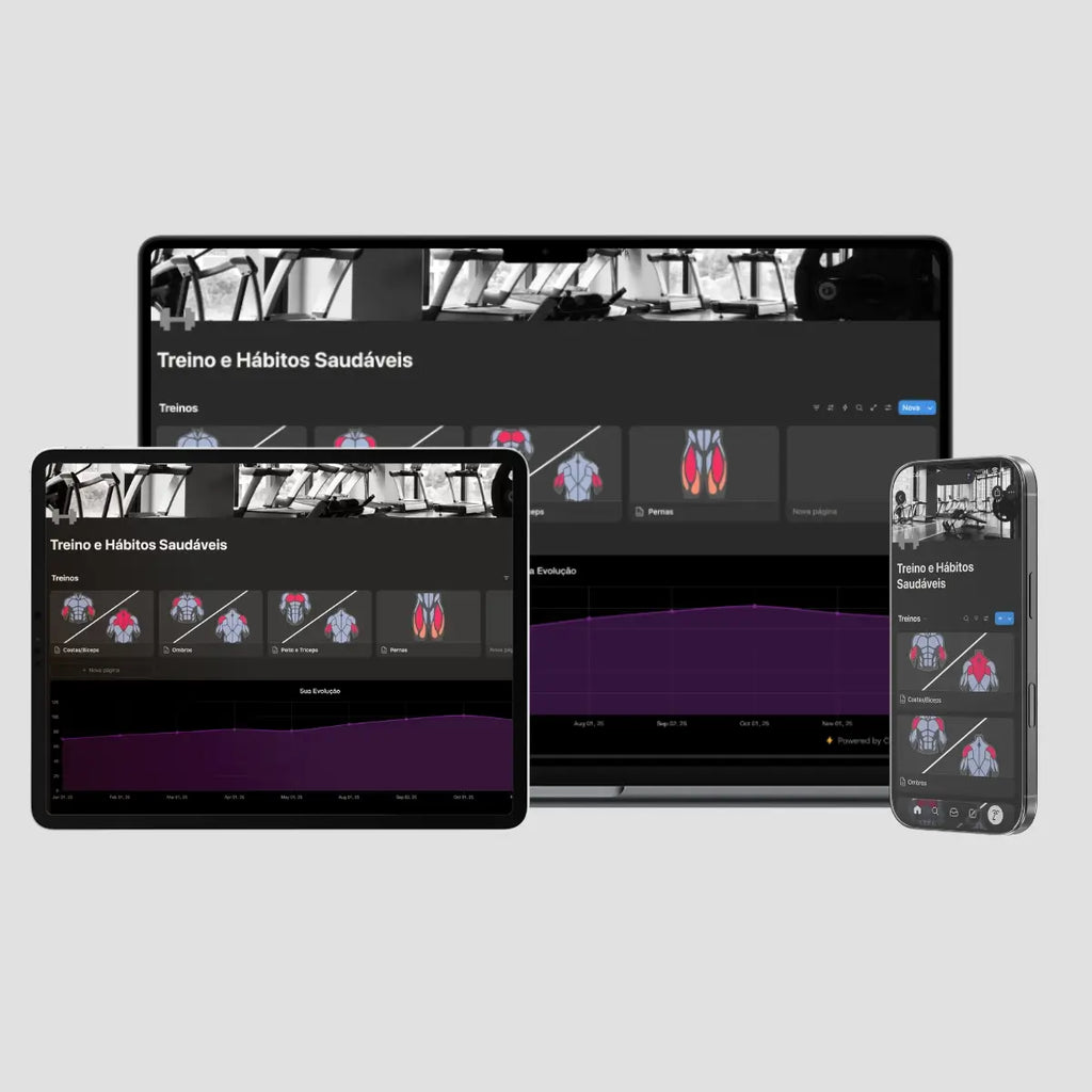 Otimizando seu Treino: Acompanhamento de Progresso de Carga no Notion