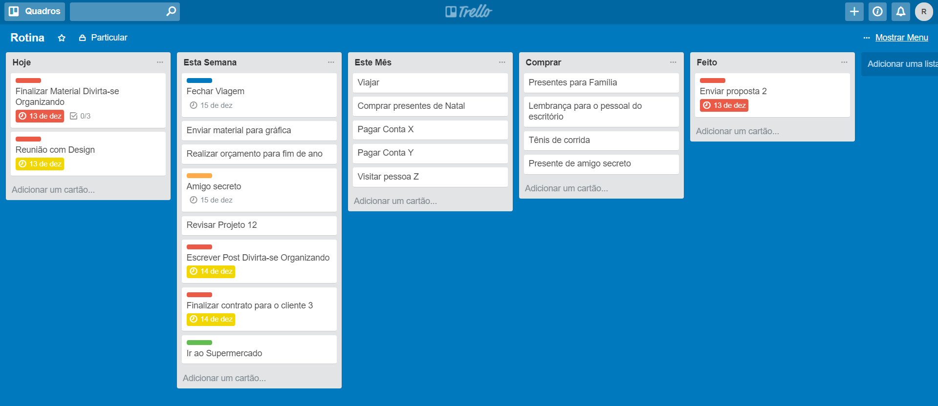 automação de tarefas com butler trello