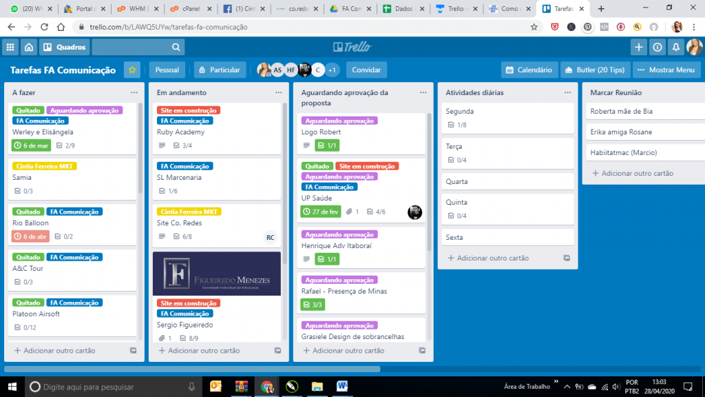 automação de tarefas com butler trello