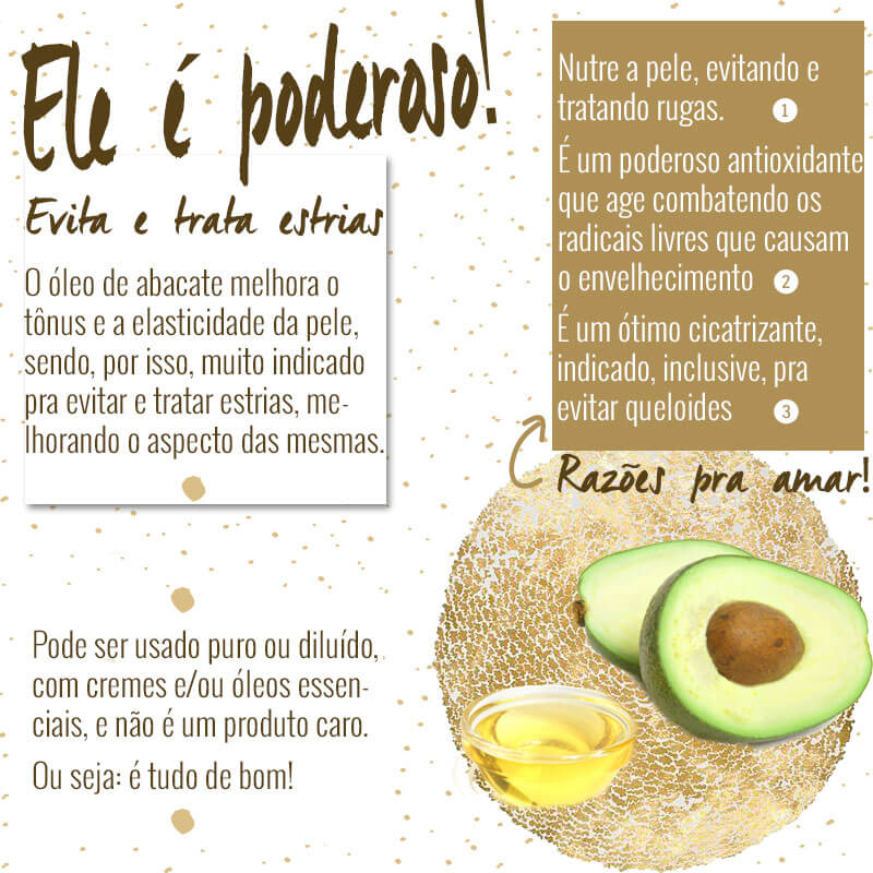 Como usar óleo de abacate no cabelo e na pele