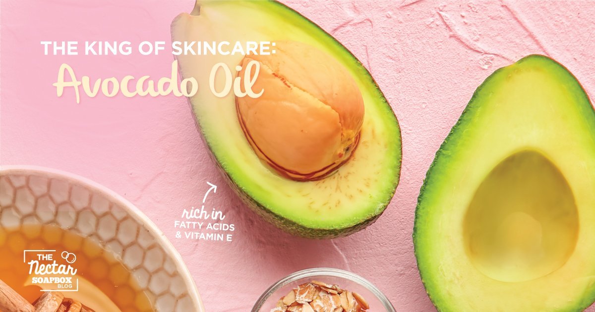 pele seca óleo de abacate