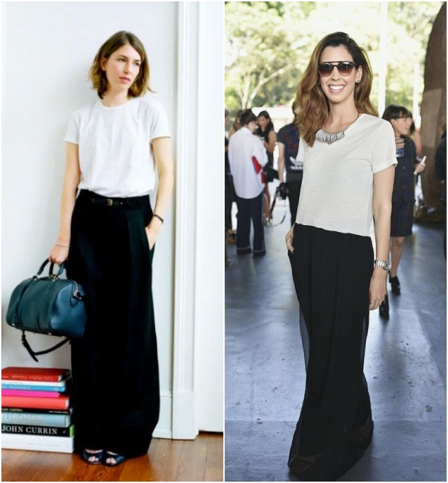 pantalona preta formal