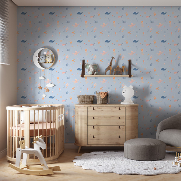 papel de parede infantil lavável