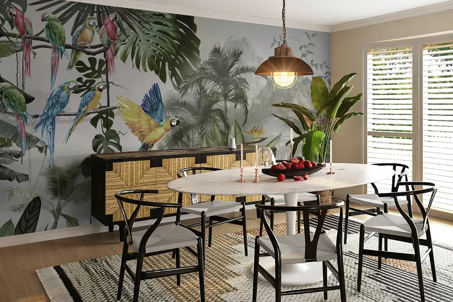 Parede de Destaque vs. Ambiente Completo: Qual Papel de Parede Escolher?