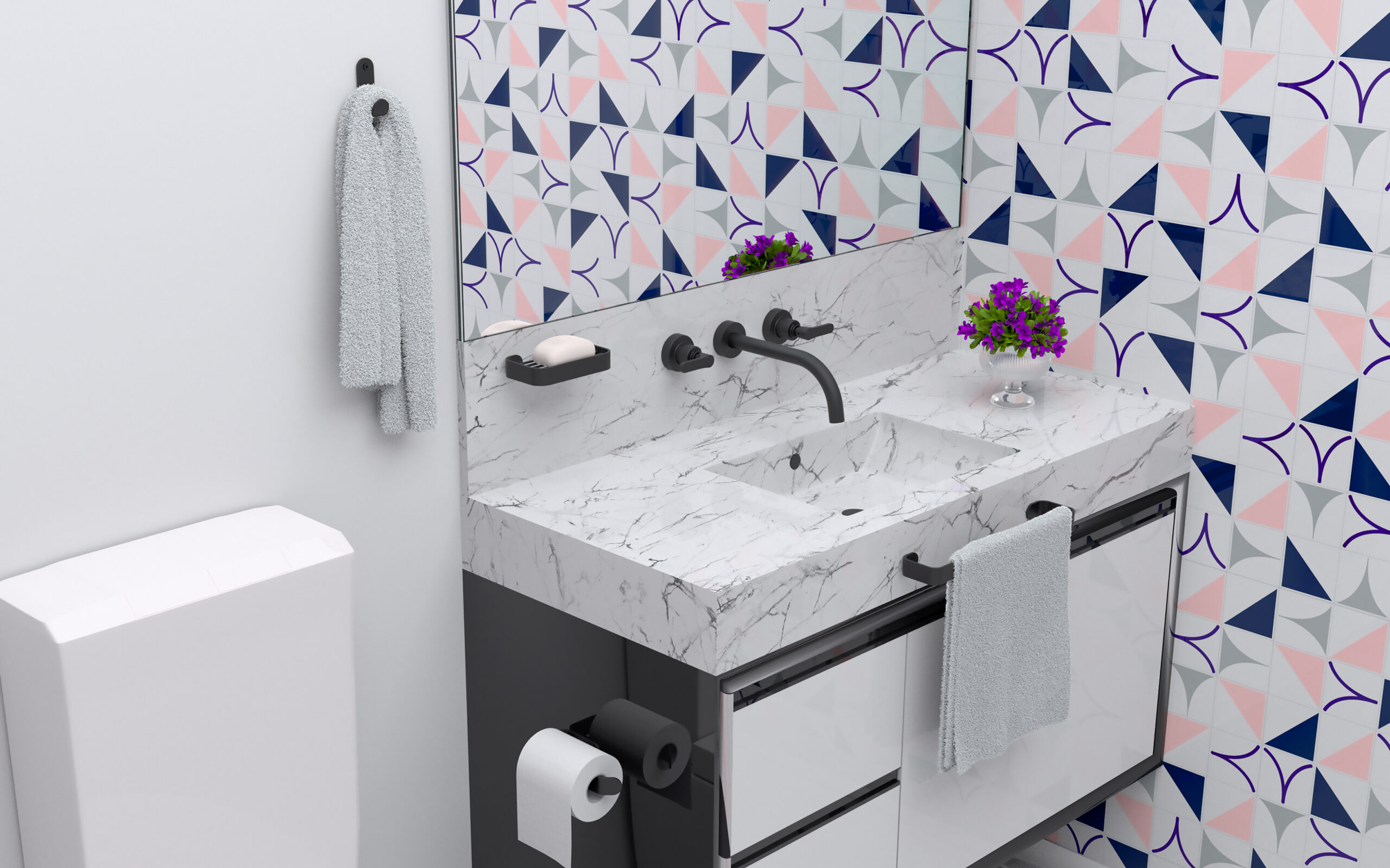 manutenção de papel de parede em ambientes úmidos