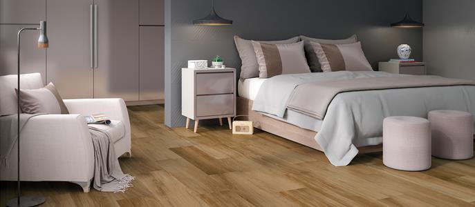 Porcelanato amadeirado: qual acabamento escolher para cada cômodo?