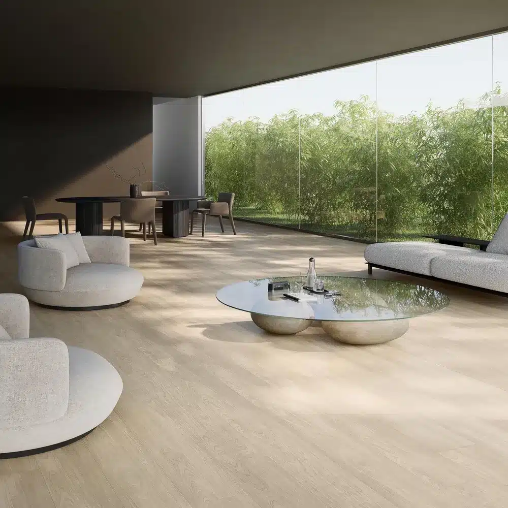 Porcelanato amadeirado: qual acabamento escolher para cada cômodo?