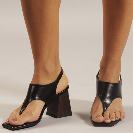 Como usar sandália de dedo com salto (mule de dedo)