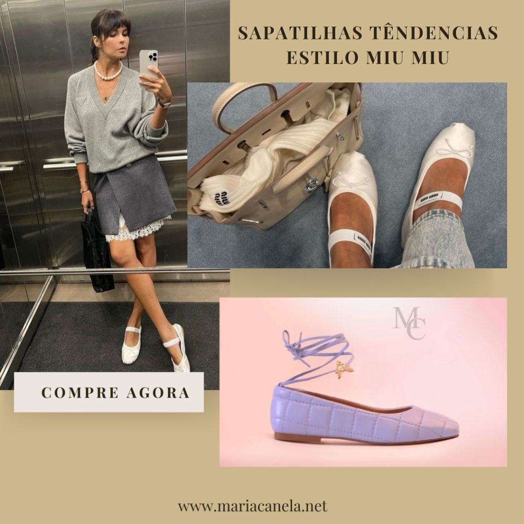 Como usar sapatilha feminina e estar na moda