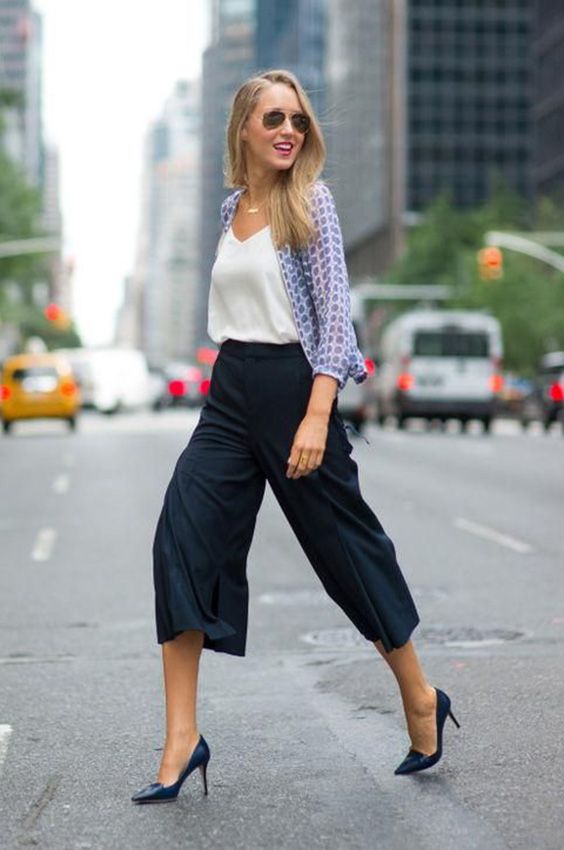 Como usar sapato de bico fino com calça pantalona