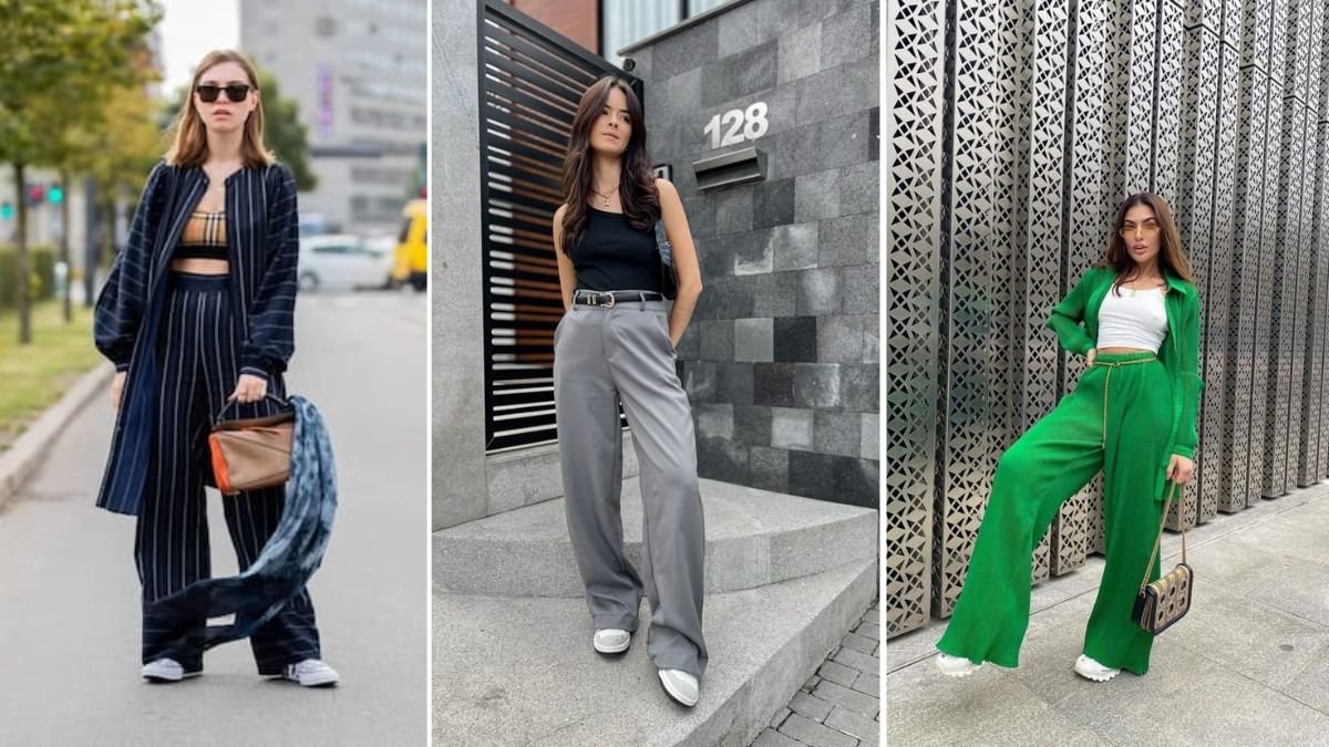 como usar sapato bico fino com calça pantalona