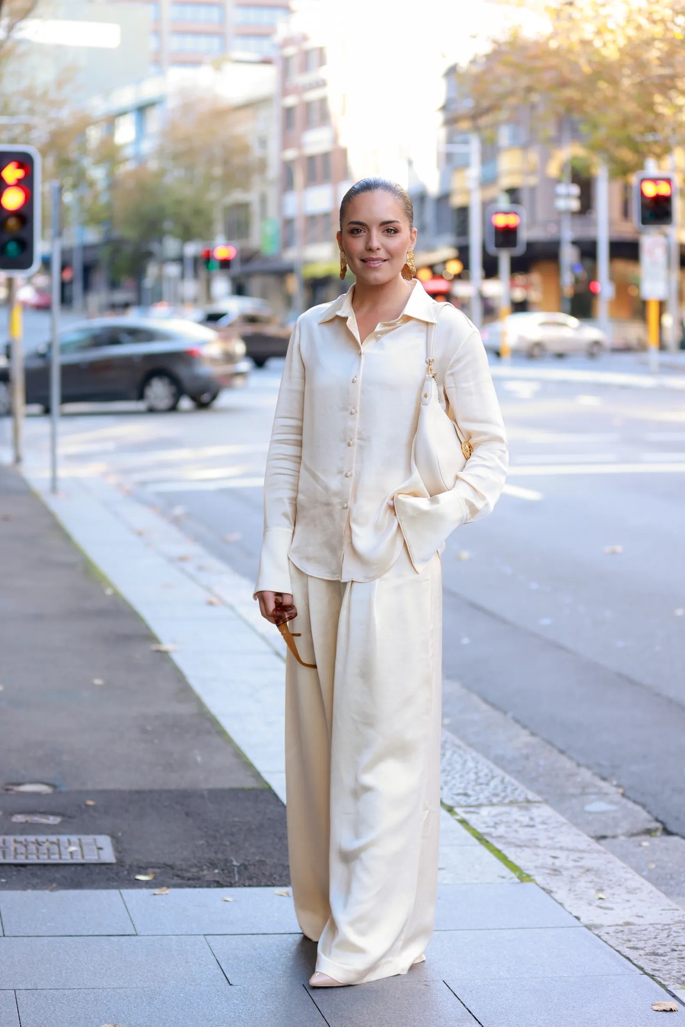 dicas de sapato para calça pantalona alta