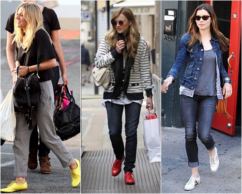 como usar sapato oxford em looks casuais